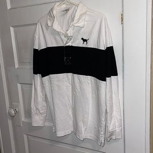 Long sleeve with collar from Pink